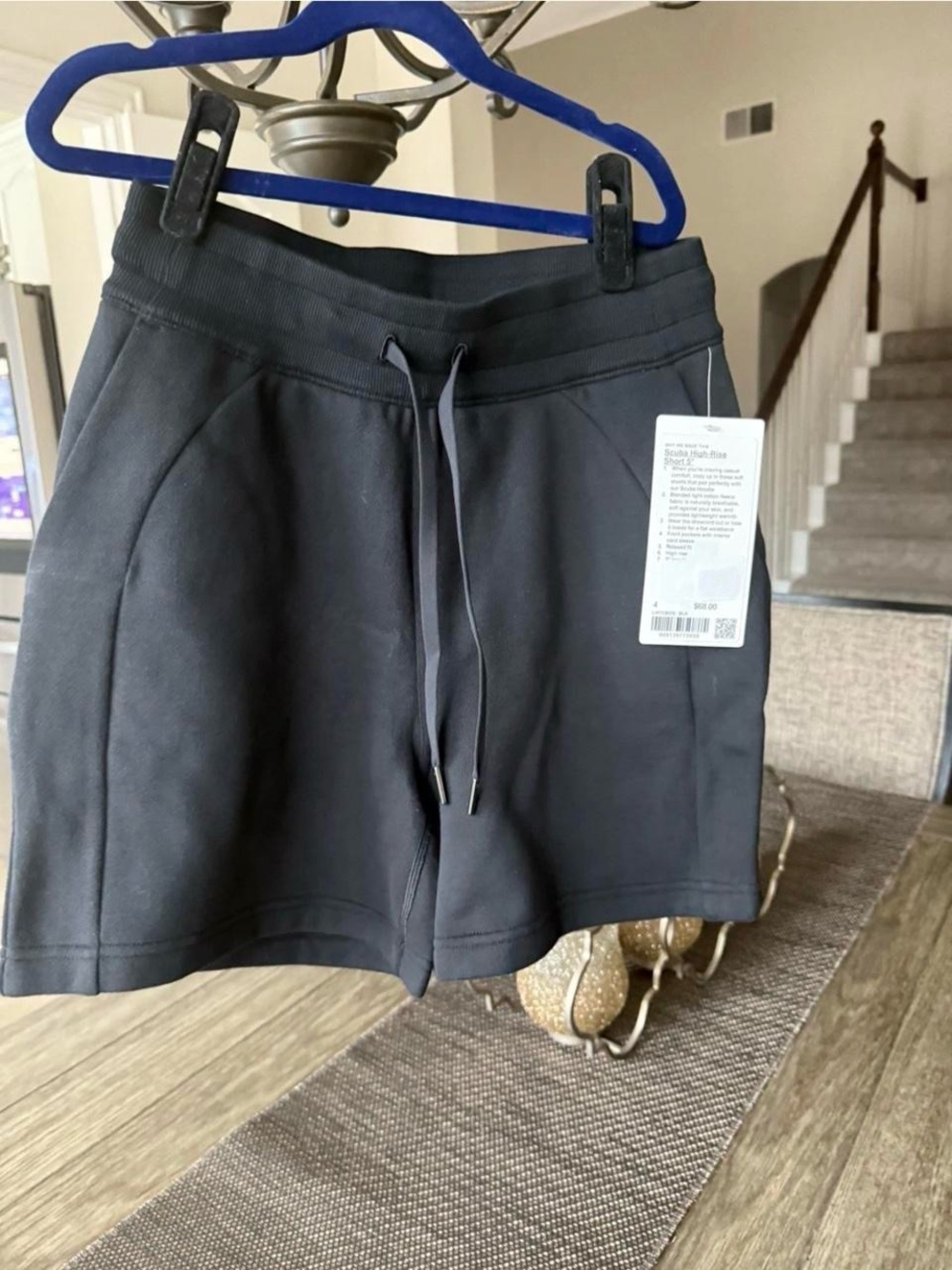 lululemon athletica Black Drawstring Athletic Shorts